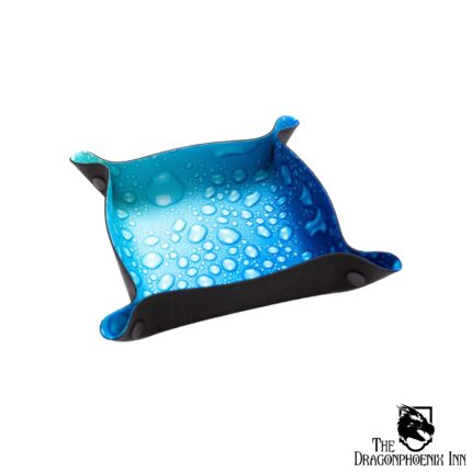 Dice Tray - Water Drops 22x22 cm2