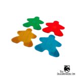 Mug coasters - Μeeples - 4 pcs