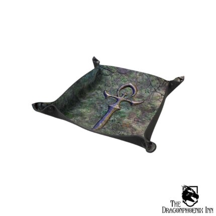 Dice Tray - Vampiric Ankh 22x22 cm