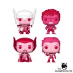 Marvel Valentines Pocket POP! Vinyl Figure 4-Pack 4 cm