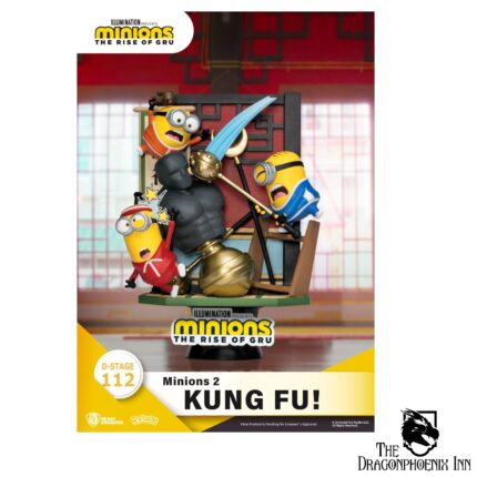 Minions 2 D-Stage PVC Diorama Kung Fu! 15 cm