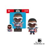 The Falcon and the Winter Soldier Cosbi Mini Figure Captain America 8 cm - Image 2