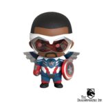 The Falcon and the Winter Soldier Cosbi Mini Figure Captain America 8 cm - Image 3