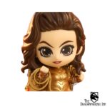 Wonder Woman 1984 Cosbaby (S) Mini Figure Golden Armor Wonder Woman 10 cm - Image 2