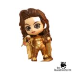 Wonder Woman 1984 Cosbaby (S) Mini Figure Golden Armor Wonder Woman 10 cm - Image 3