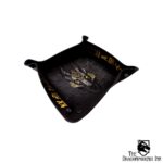 Anubis - Premium Dice Tray with Gold Trim