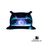 Spaceship HUD - Premium Dice Tray Glowing in The Dark