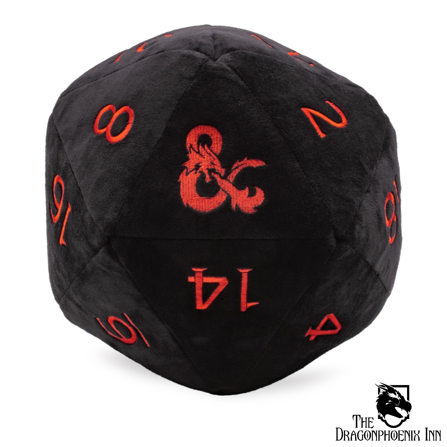 UP - Dice - Jumbo D20 Dice Plush for Dungeons & Dragons UP - Dice - Jumbo D20 Dice Plush for Dungeons & Dragons