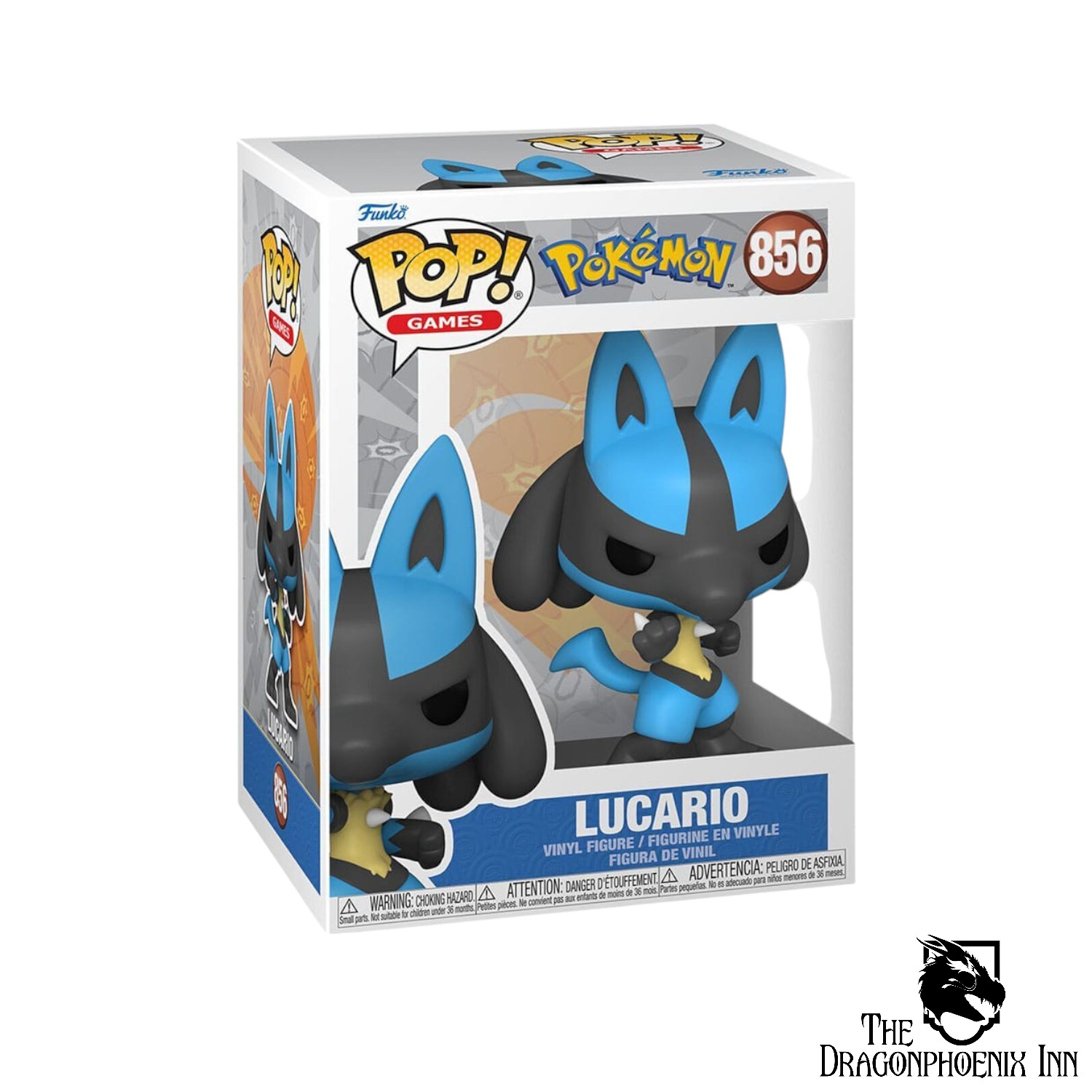 Pokemon Super Sized Jumbo POP! Vinyl Figure Lucario (EMEA) 25 cm Pokemon Super Sized Jumbo POP! Vinyl Figure Lucario (EMEA) 25 cm