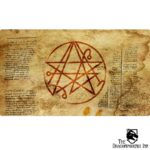 Cthultist Mark 24x14 61x35,5 cm - rubber mat for card games