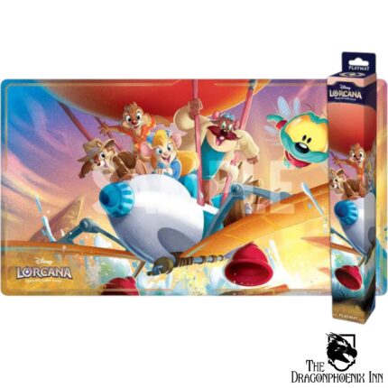Disney Lorcana TCG Playmat Chip 'n Dale Rescue Rangers