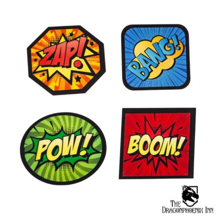 Mug coasters - comic - 4 pcs.