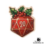 Mug coasters set - Christmas D20 - 4 pcs