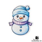 Mug Coasters Set - Snowmen - 4 Pcs - Image 2