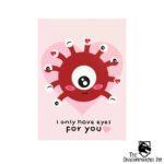 Only Eyes for You Greeting Card