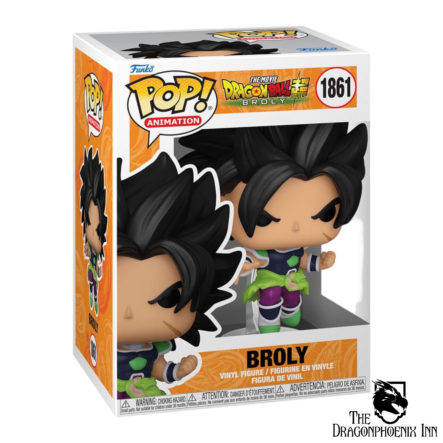 Dragon Ball Super Broly POP! Animation Vinyl Figure Broly 9 cm Dragon Ball Super: Broly Funko POP! Animation Vinyl Figure Broly 9 cm