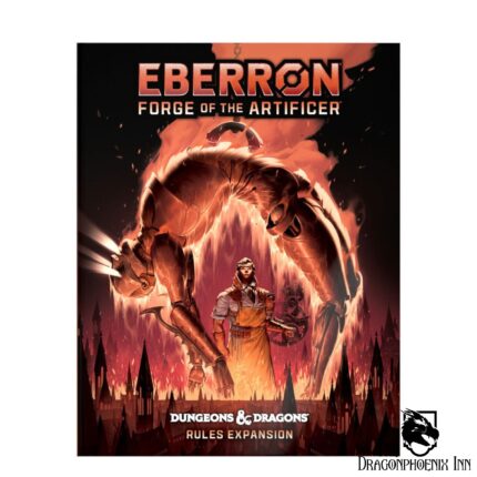 Dungeons & Dragons RPG Rules Expansion Book Eberron: Forge of the Artificer (Alternate Cover)