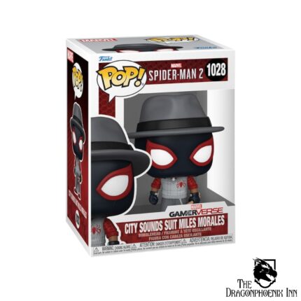 Spiderman 2 Funko POP! Games Vinyl Figure City Sounds Miles 9 cm
