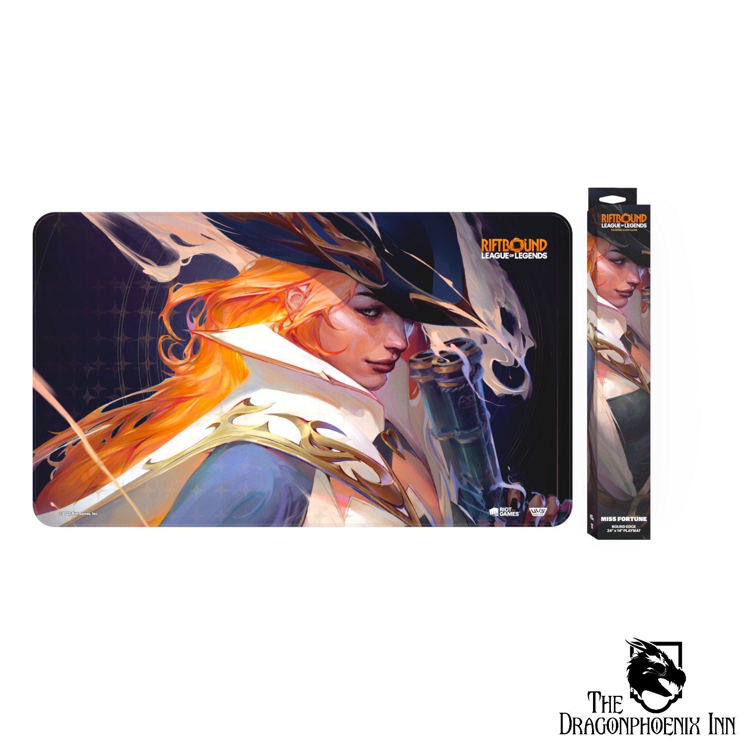 Riftbound_ League of Legends TCG - Origins Miss Fortune Playmat-Photoroom Riftbound: League of Legends TCG - Origins Miss Fortune Playmat