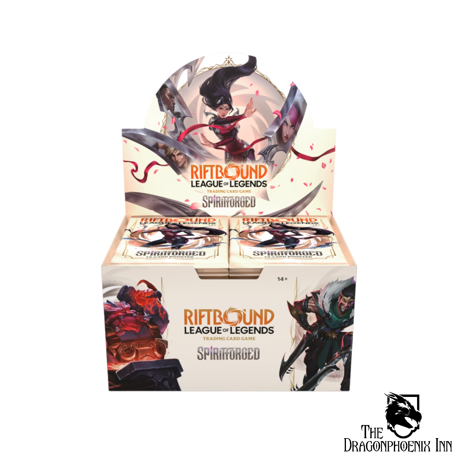 Riftbound League of Legends TCG - Spiritforged Booster Display (24 Boosters) Riftbound League of Legends TCG - Spiritforged Booster Display (24 Boosters)