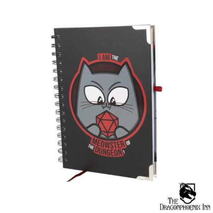 Meowster of the Dungeon Deluxe Notebook