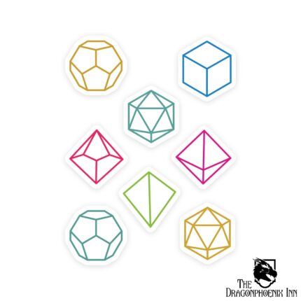 Minimal DnD Sticker