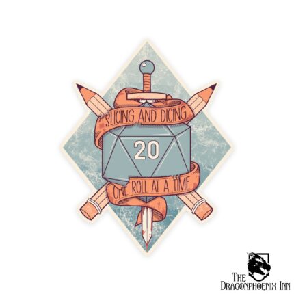 Slicing and Dicing Sticker