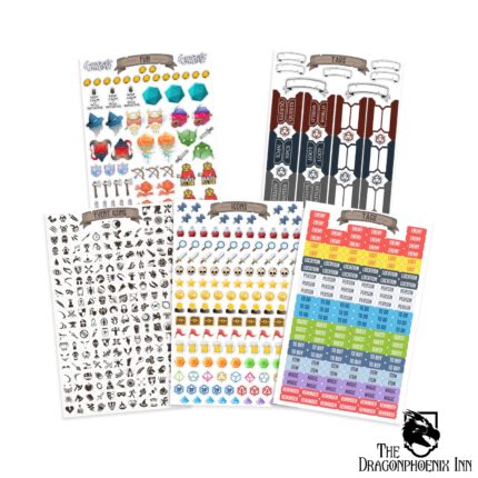 TTRPG Notebook Ministickers