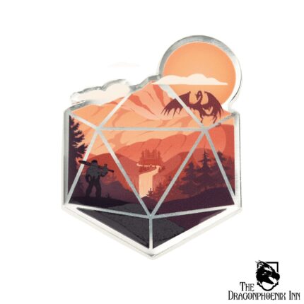 The d20 Hero Pin